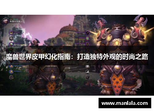 魔兽世界皮甲幻化指南：打造独特外观的时尚之路
